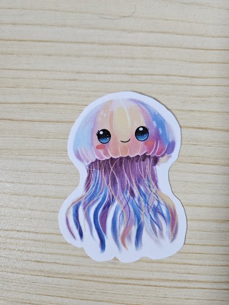 Rainbow Jellyfish Sticker