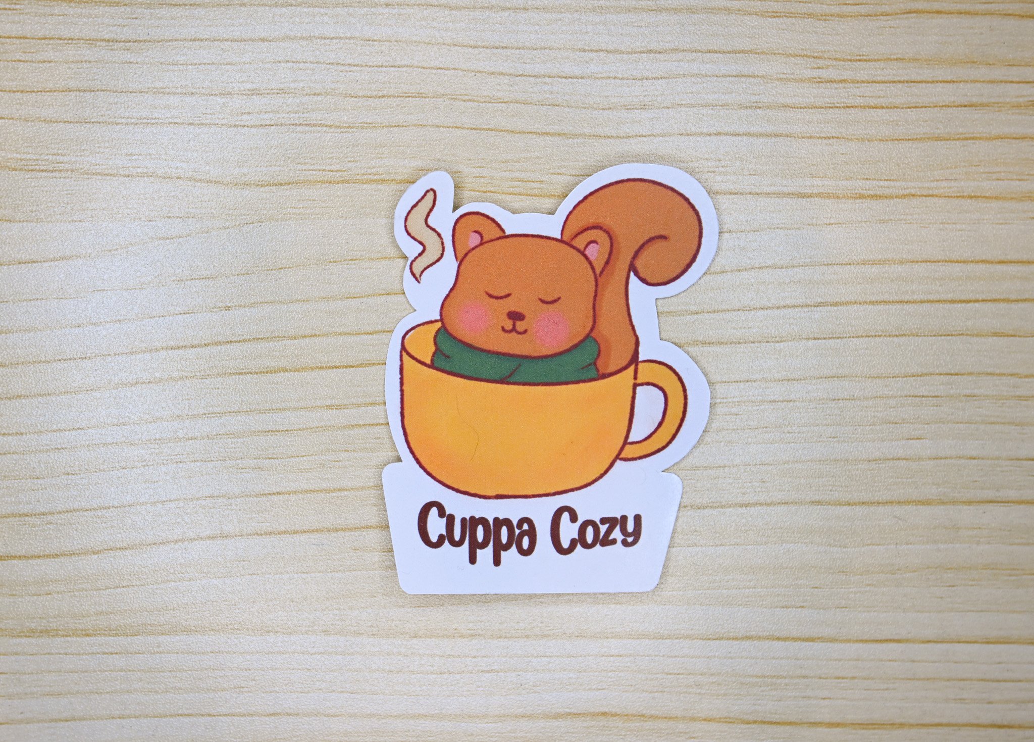Cuppa Cozy Sticker
