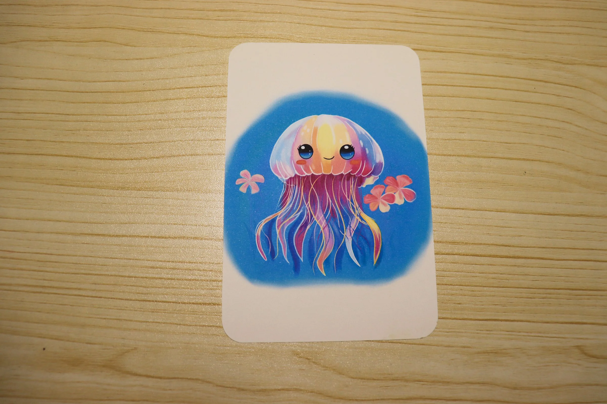 Rainbow Jellyfish Mini Art Print