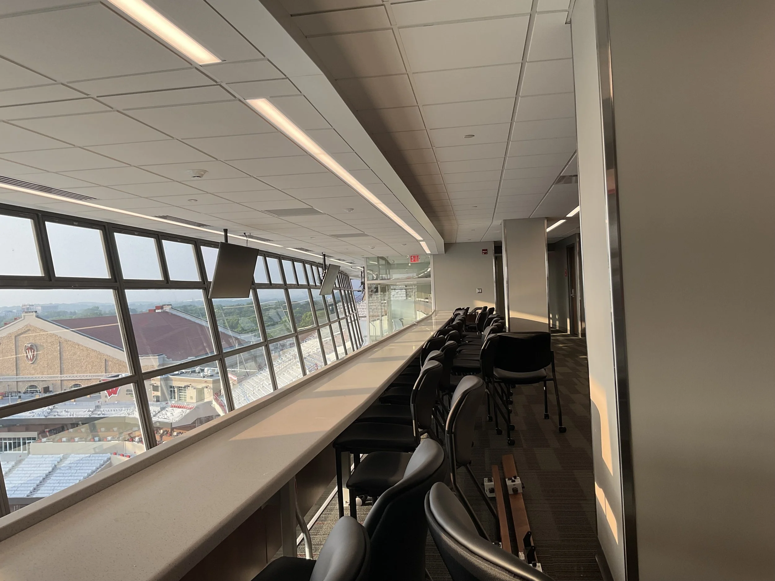 Camp Randall Press Box