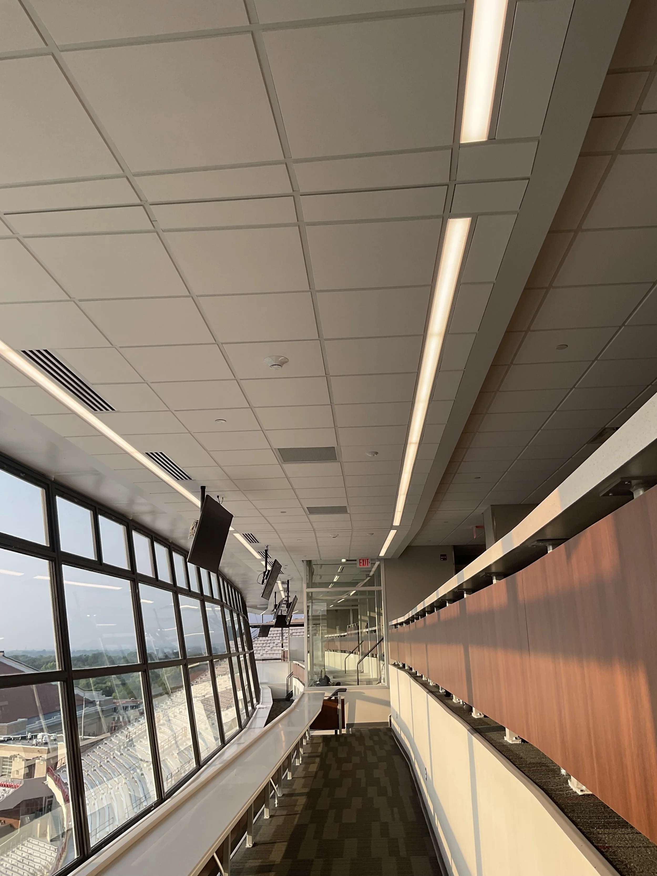 Camp Randall Press Box