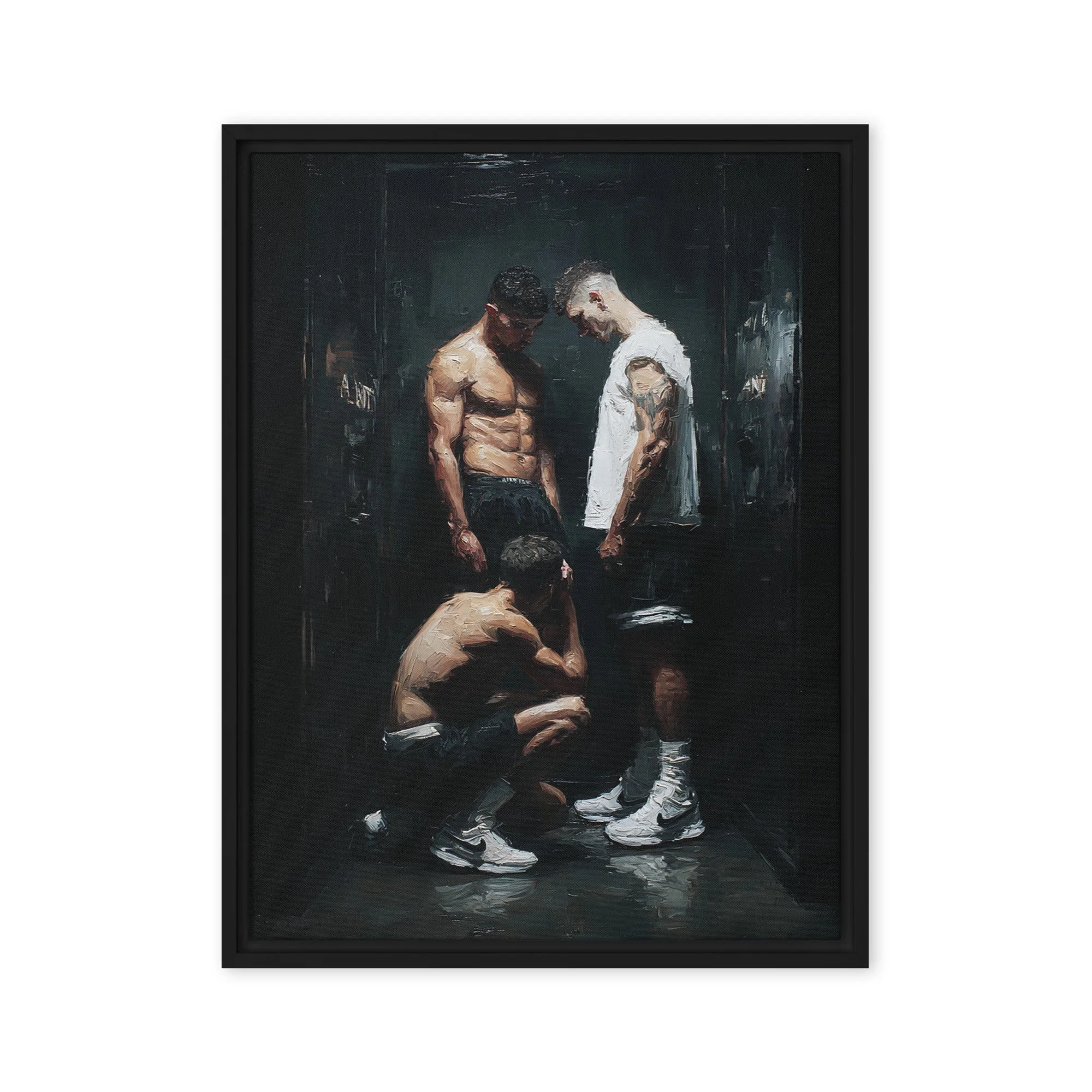 trinity — framed canvas edition