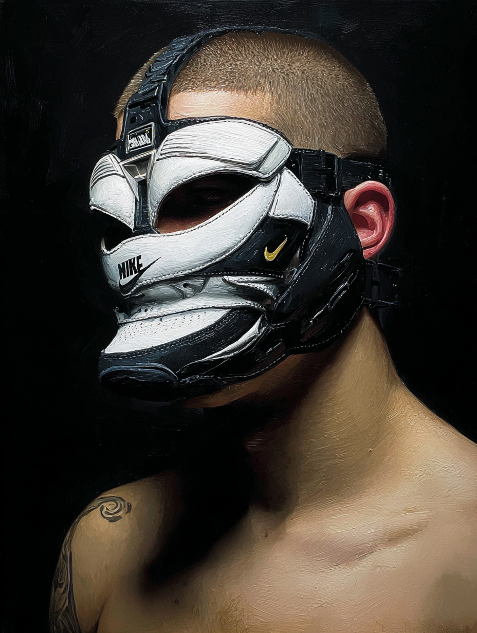 mask studies /007, 2025