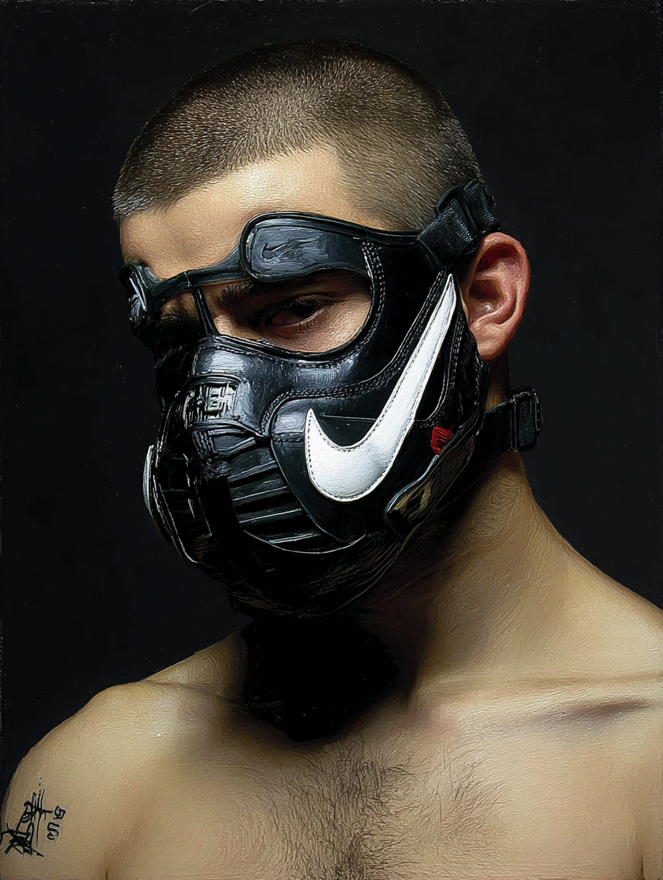 mask studies /001, 2025