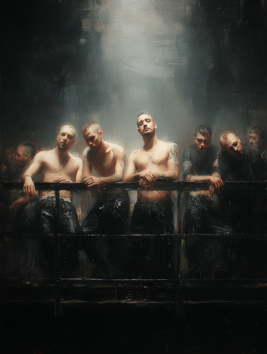 railing ghosts, 2025