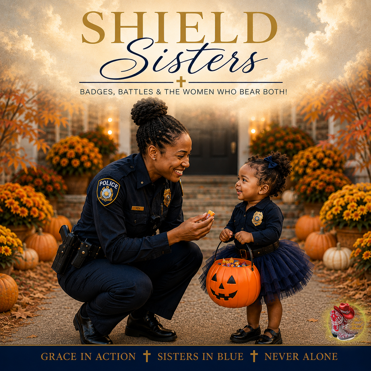 Loved Shack | Shield Sisters Devotionals | For women in law enforcement and corrections. "Little Eyes Are Watching"