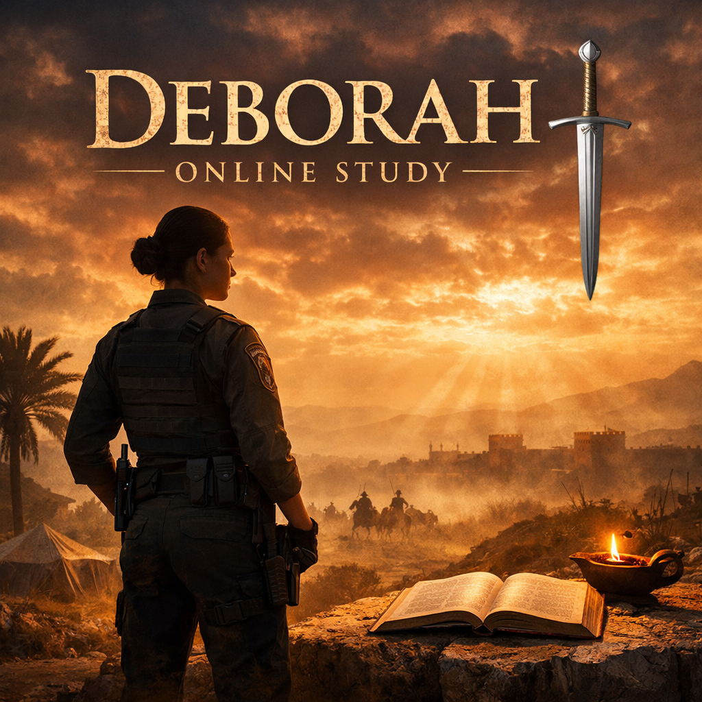 Deborah Bible Study - Focused discipleship for women in protection & leadership roles. Written for law enforcement & public-service women. Biblically grounded training that strengthens discernment, emotional steadiness & principled decision-making.