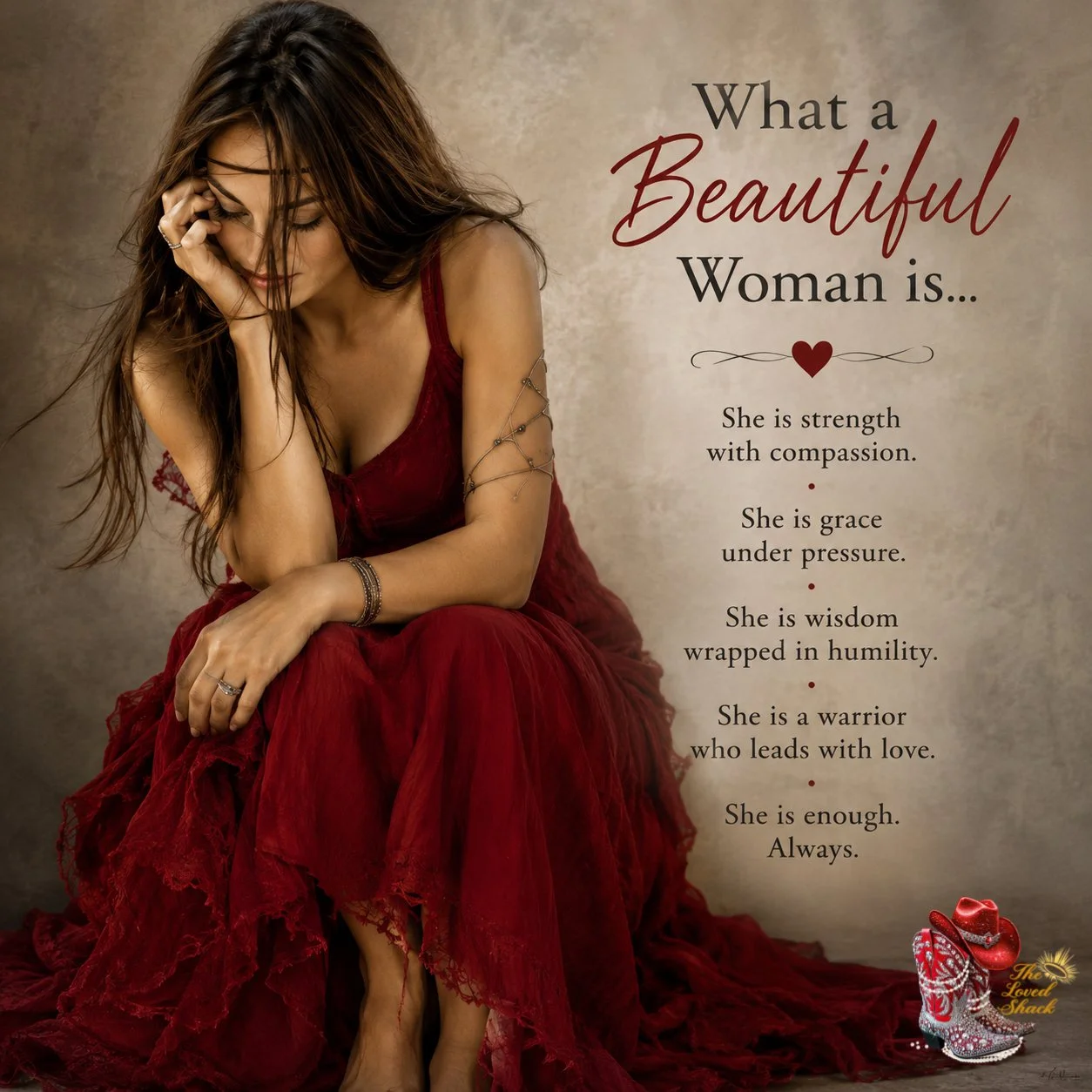 What A Beautiful Woman Is…