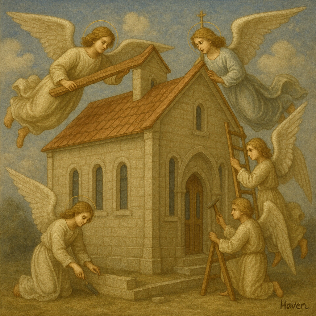 When God says, "Arise! Build My House," He isn't talking about a structure, He's talking about His Body, His people!