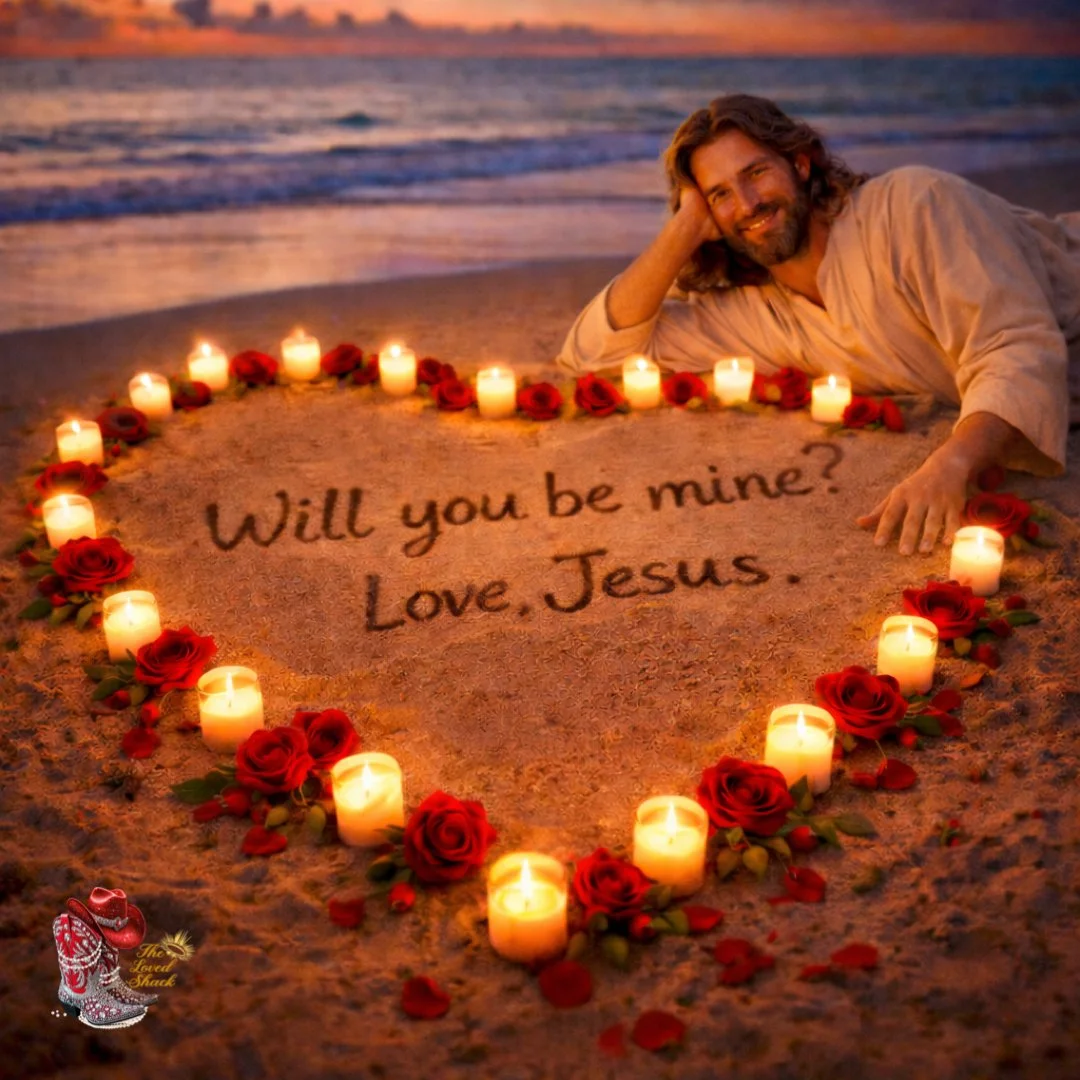 Will You Be Mine, Valentine? A love letter from the heart of Jesus.