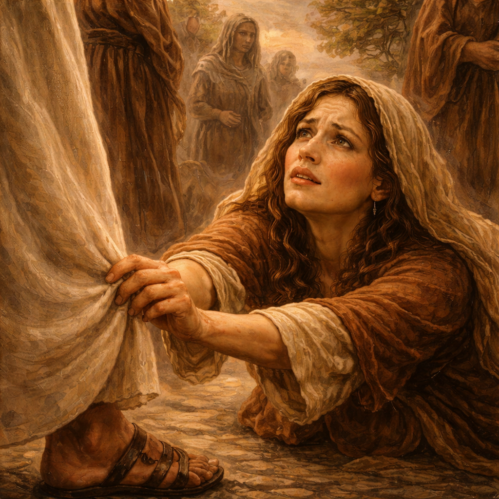 Mark 5:25-34, Woman with the Issue of Blood Bible Study invites women who have carried pain, loss, & "issues" to encounter Jesus in a healing way. Journey from being defined by what you've been through to embracing your true identity as God's beloved