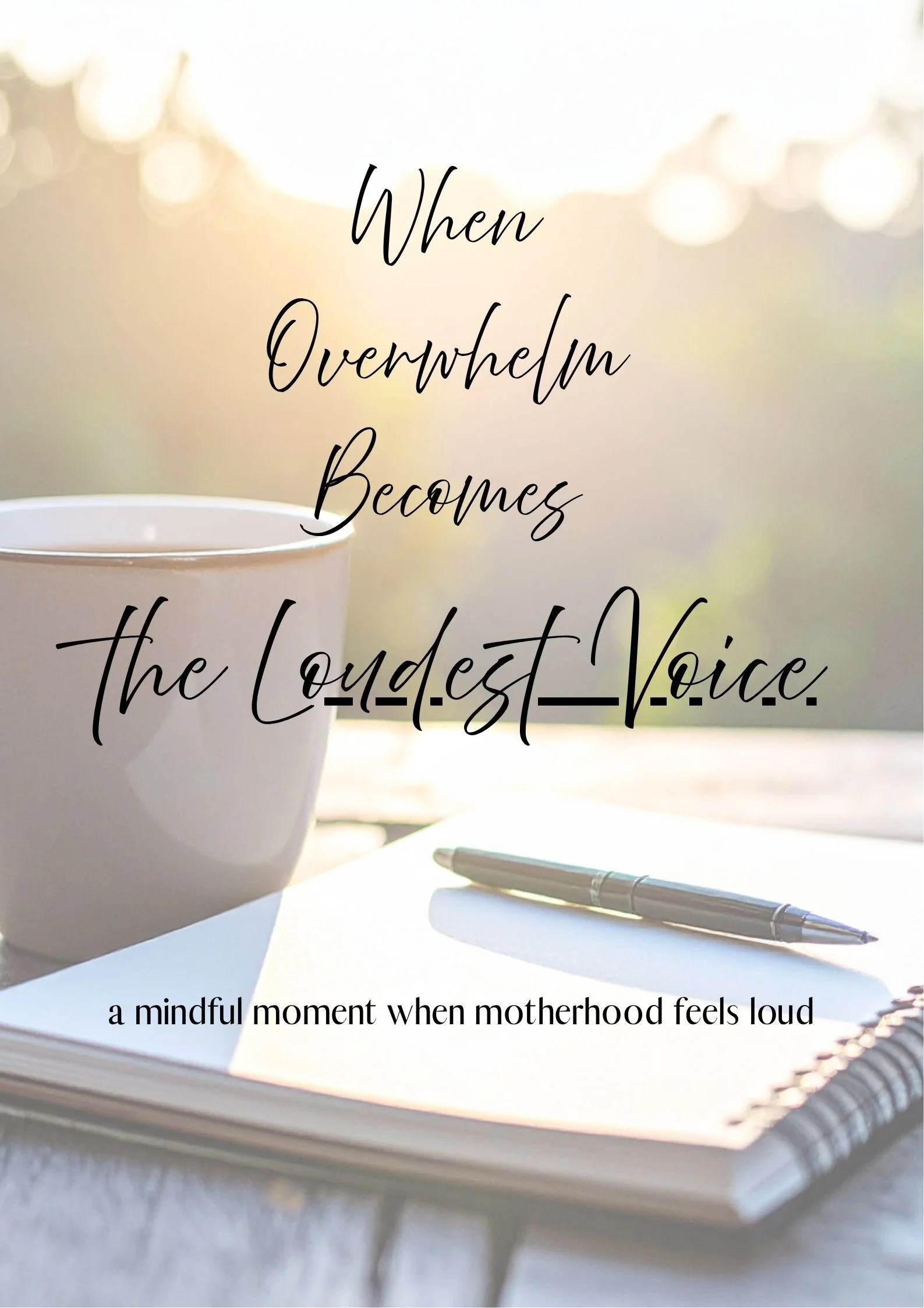 When Overwhelm Becomes the Loudest Voice