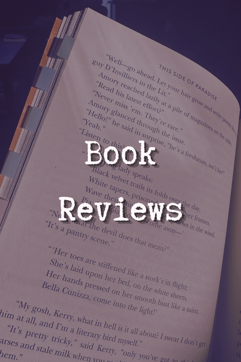 Page of a book with text overlay.