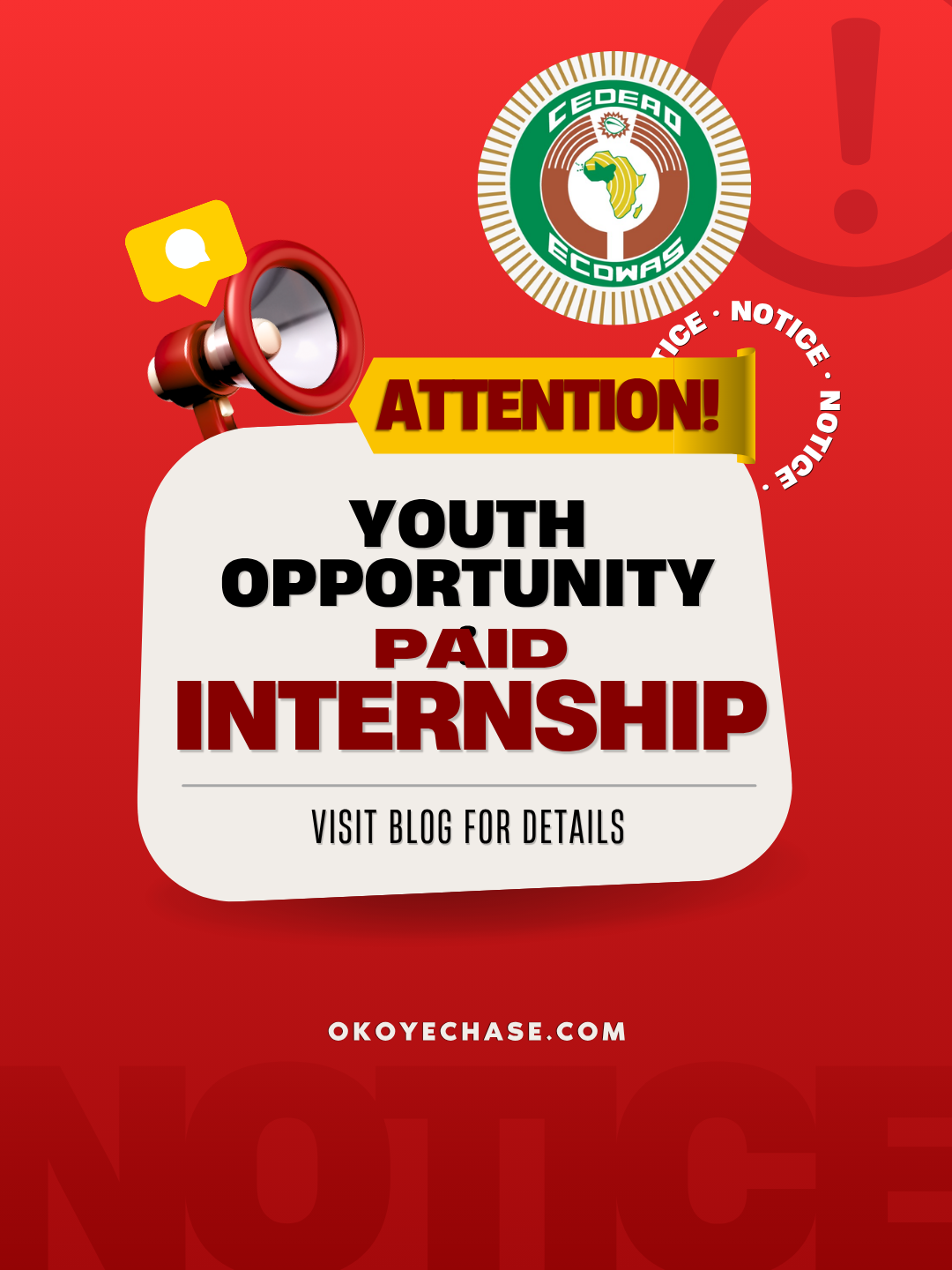 Nigerian Graduates Under 33: ECOWAS Is Offering a Fully Paid One-Year Professional Placement