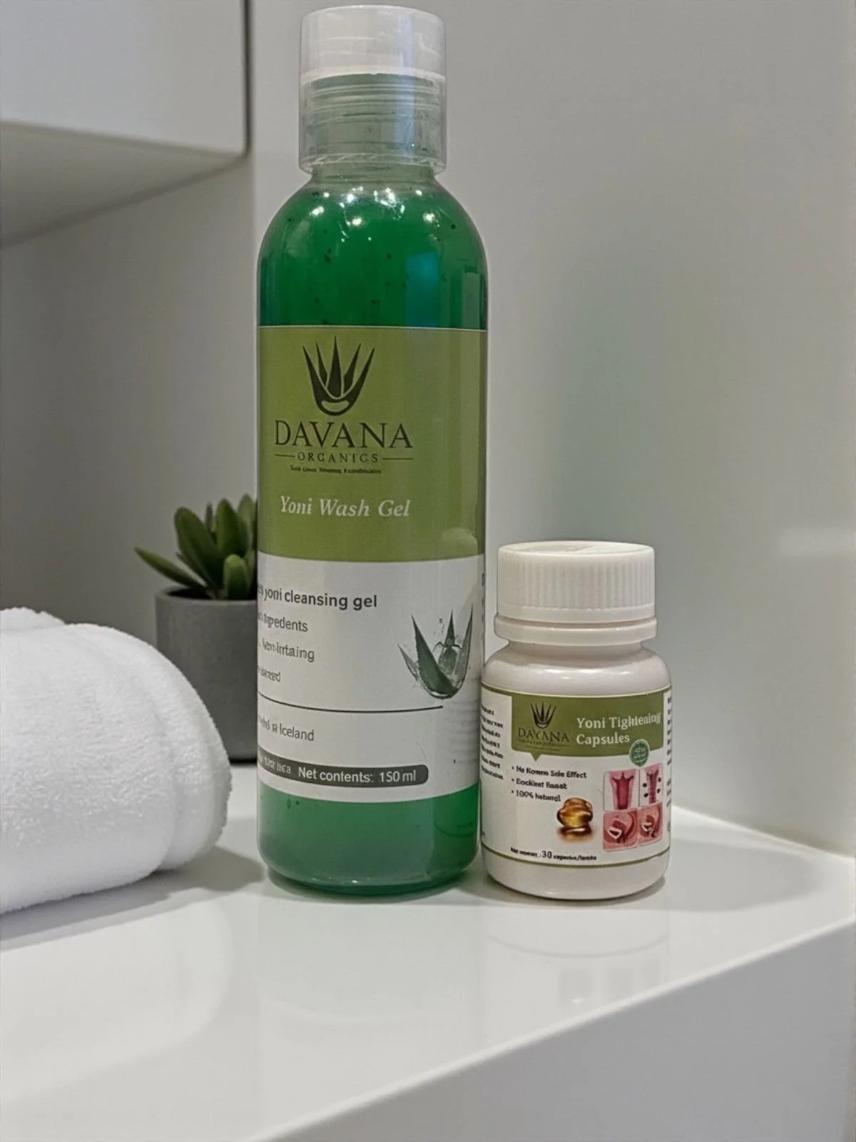 Feminine Rejuvination Set — Yoni Wash Gel & Vaginal Tightening Capsules