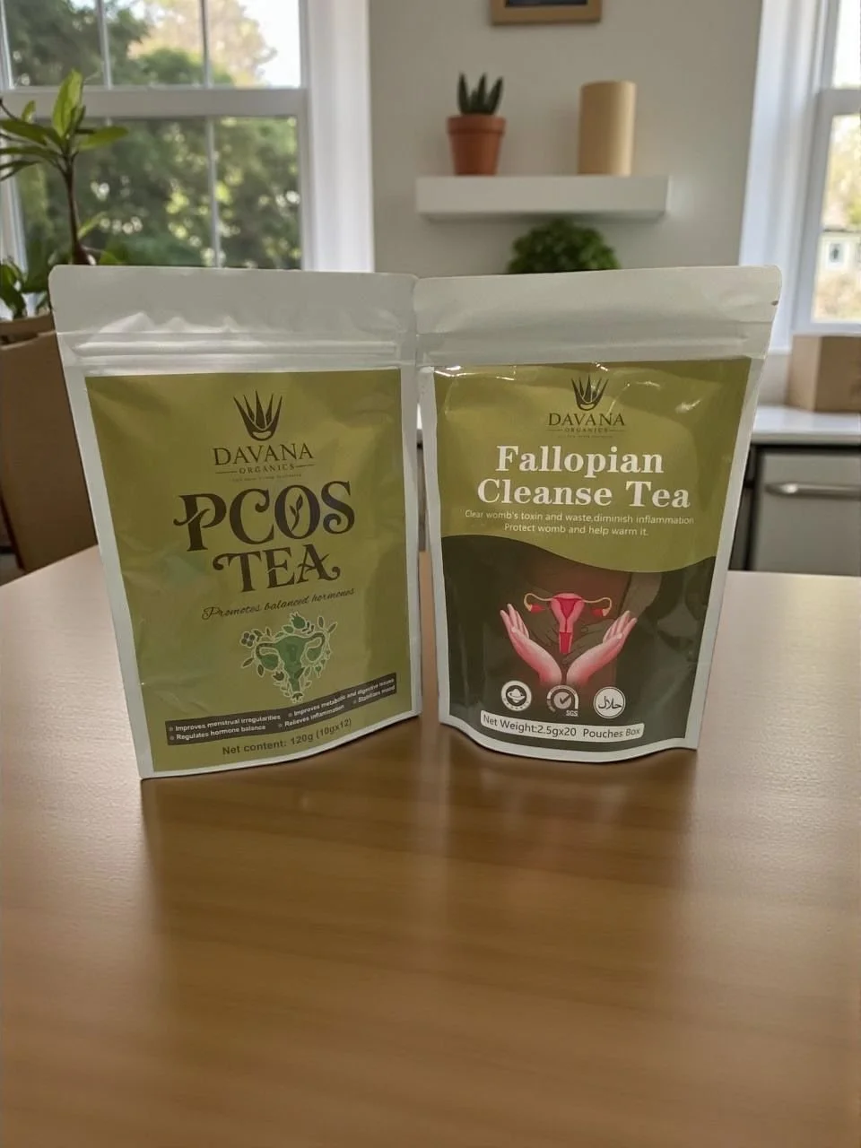 PCOS Therapy Set — PCOS Tea & Fallopian Cleanser Tea