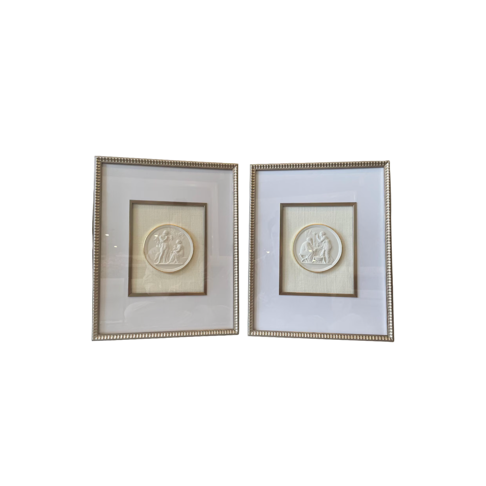 Cream Intaglio Set