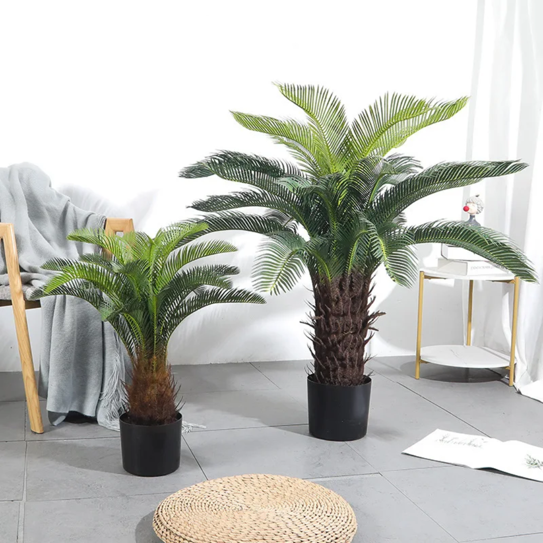 Artificial Cycad Palm (Sago Palm) – 90cm Premium King Sago