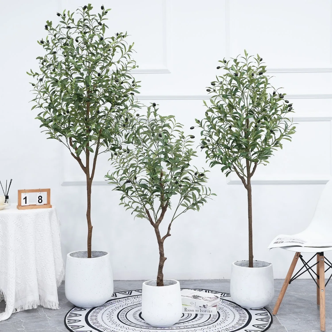 Lifelike Artificial Olive Tree - 170cm Tall