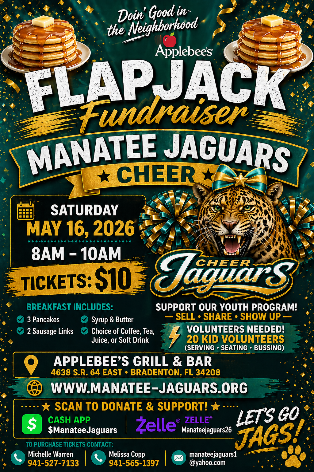 Flap Jack Fundraiser