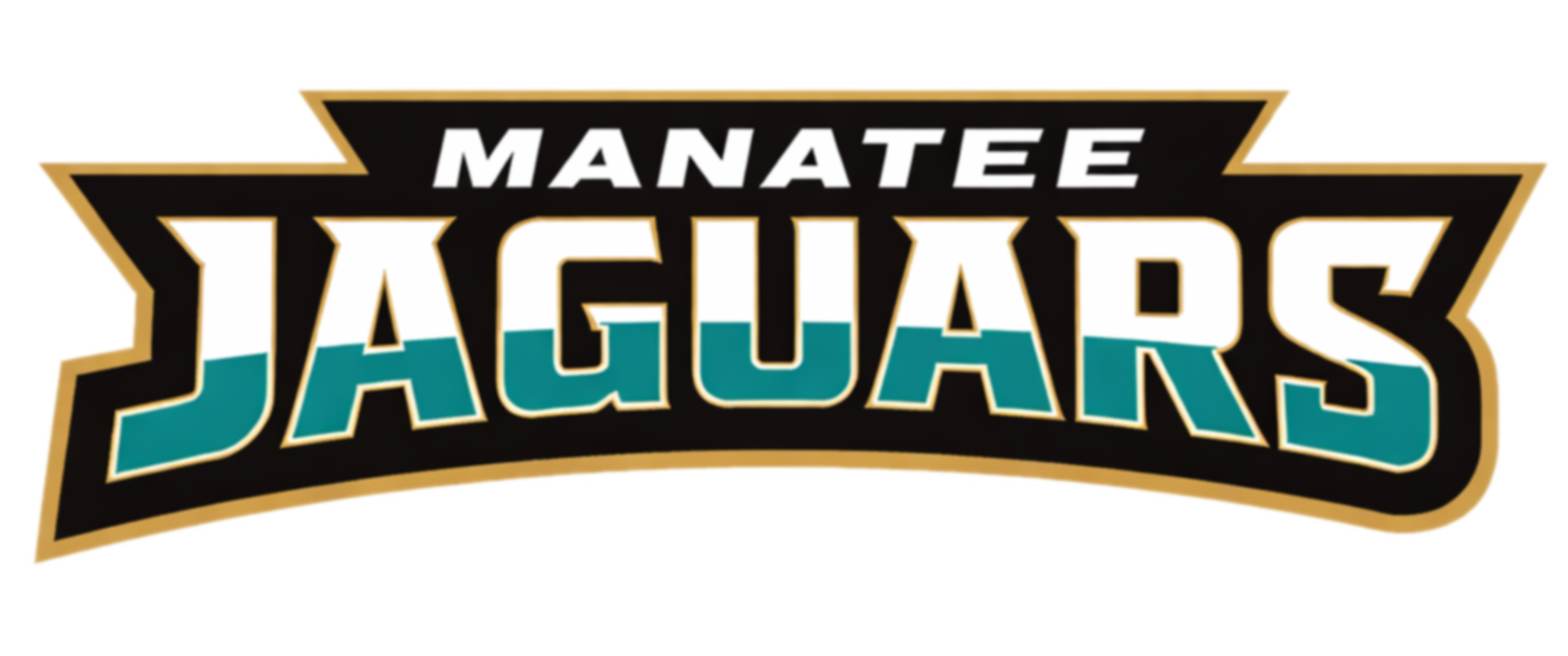 Logo for Manatee Jaguars football and cheer