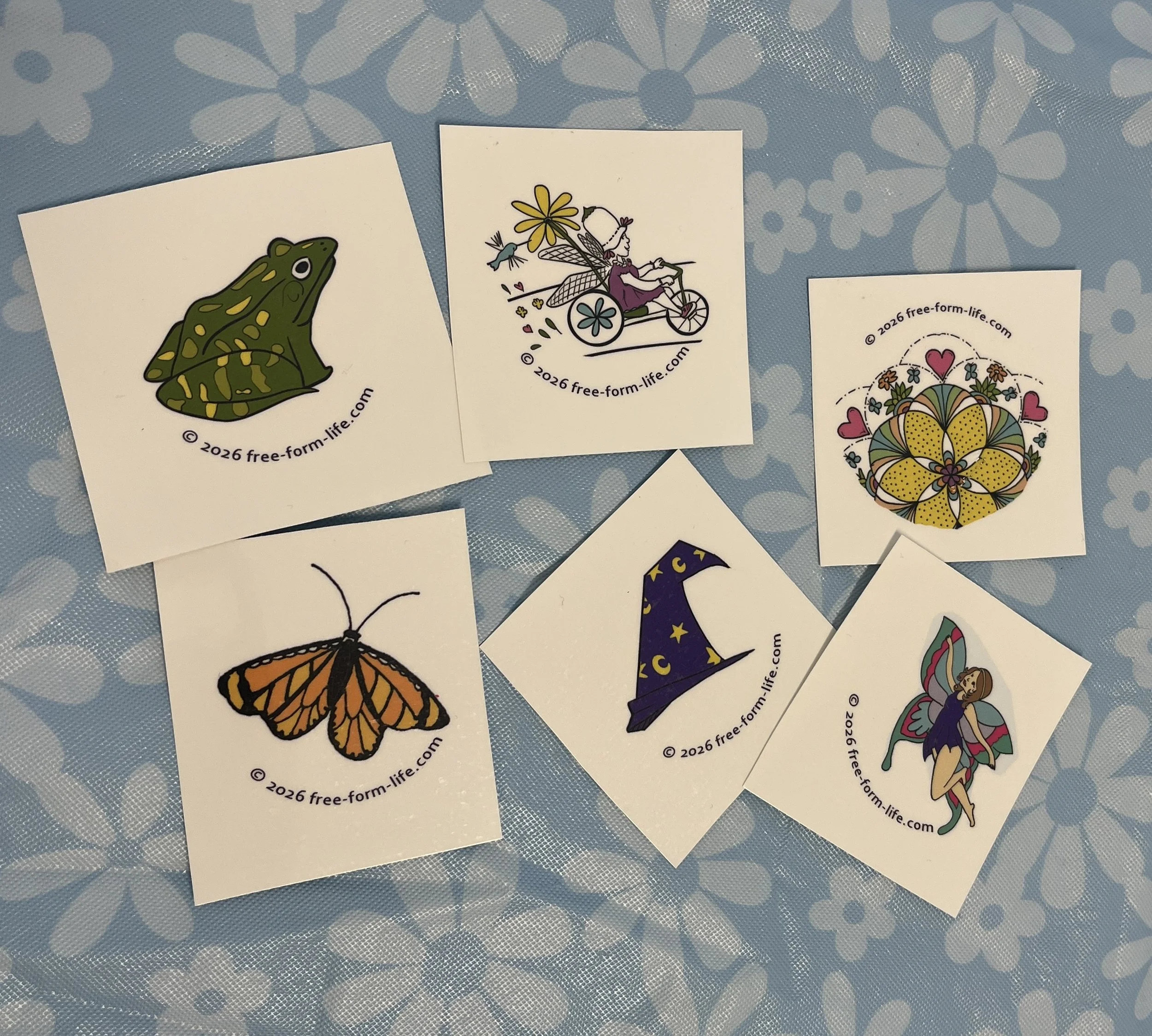 Temporary Tattoos - Spring