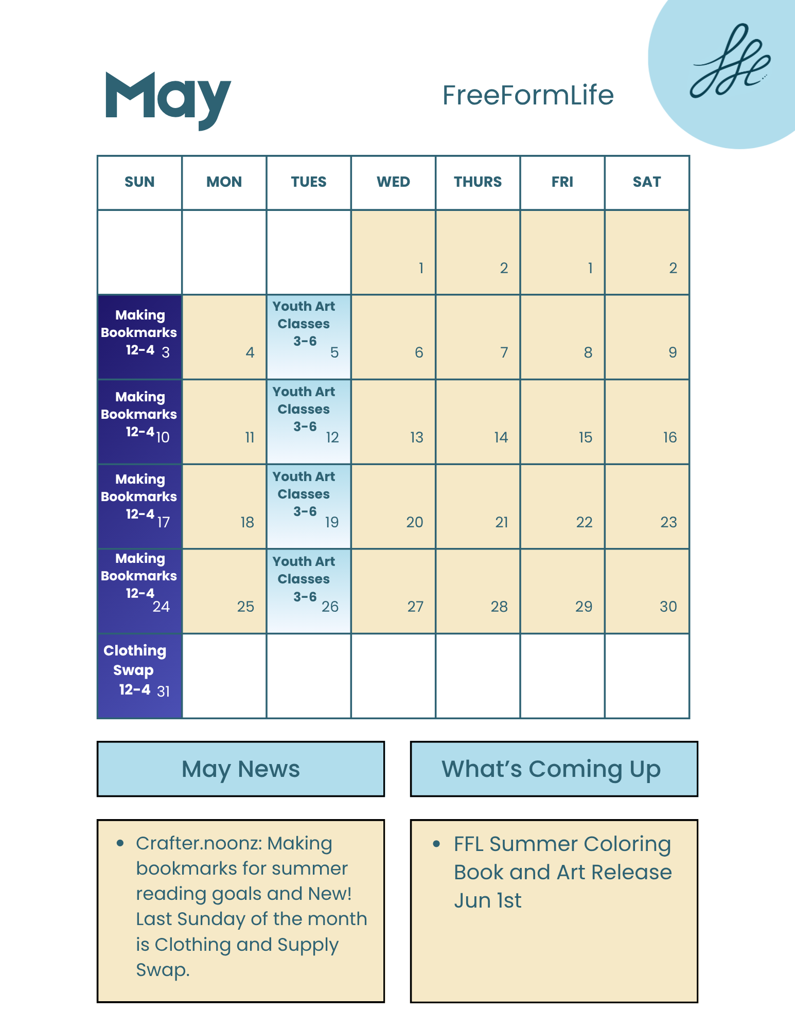 May Newsletter