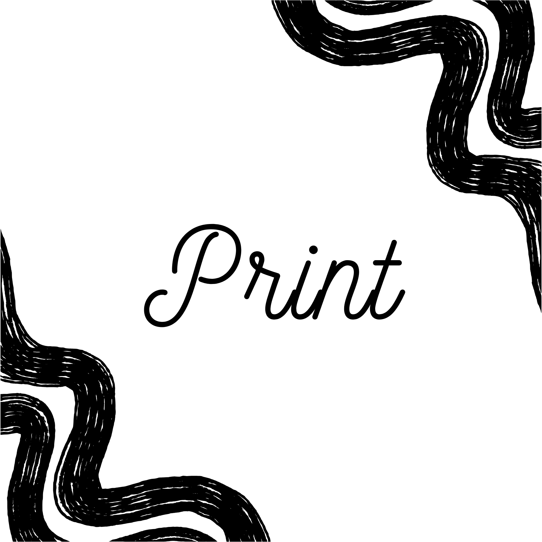 B/W Print