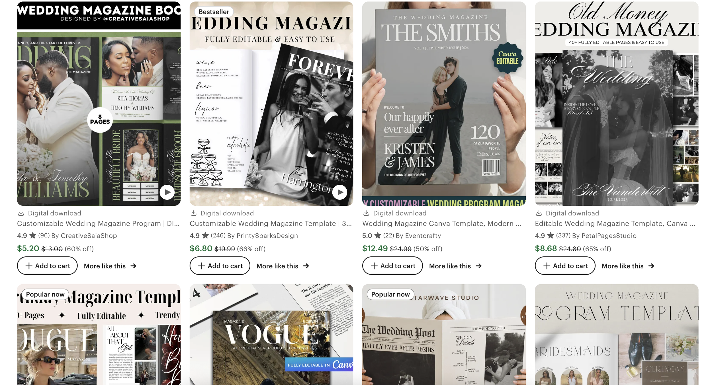 The Ugly Truth About Wedding Magazine Templates (That Etsy Sellers Won't Tell You)