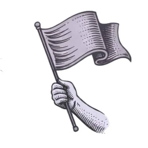 Leadership Coaching Icon |  Purple Flag