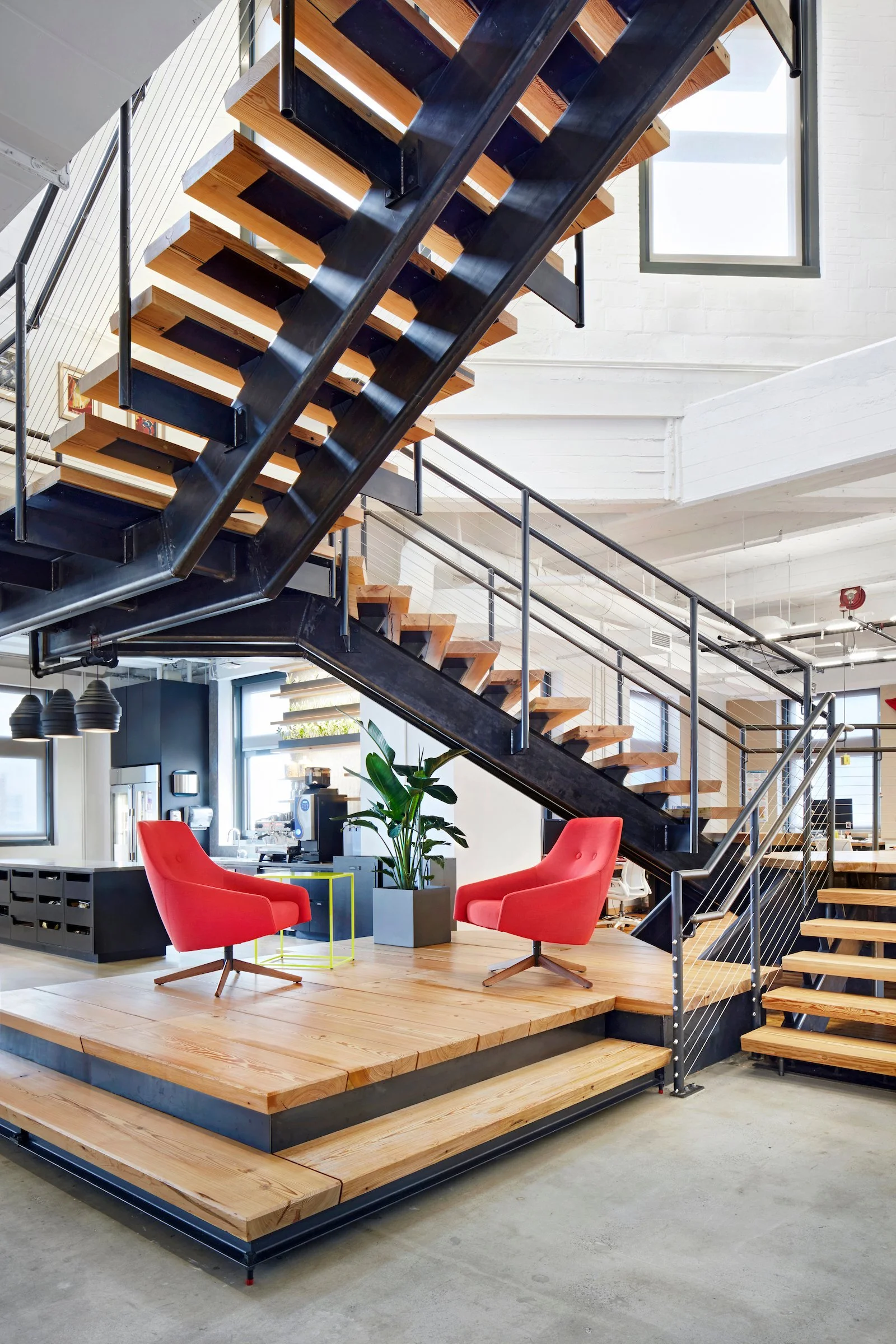 Tech Office Stairway   |   NYC