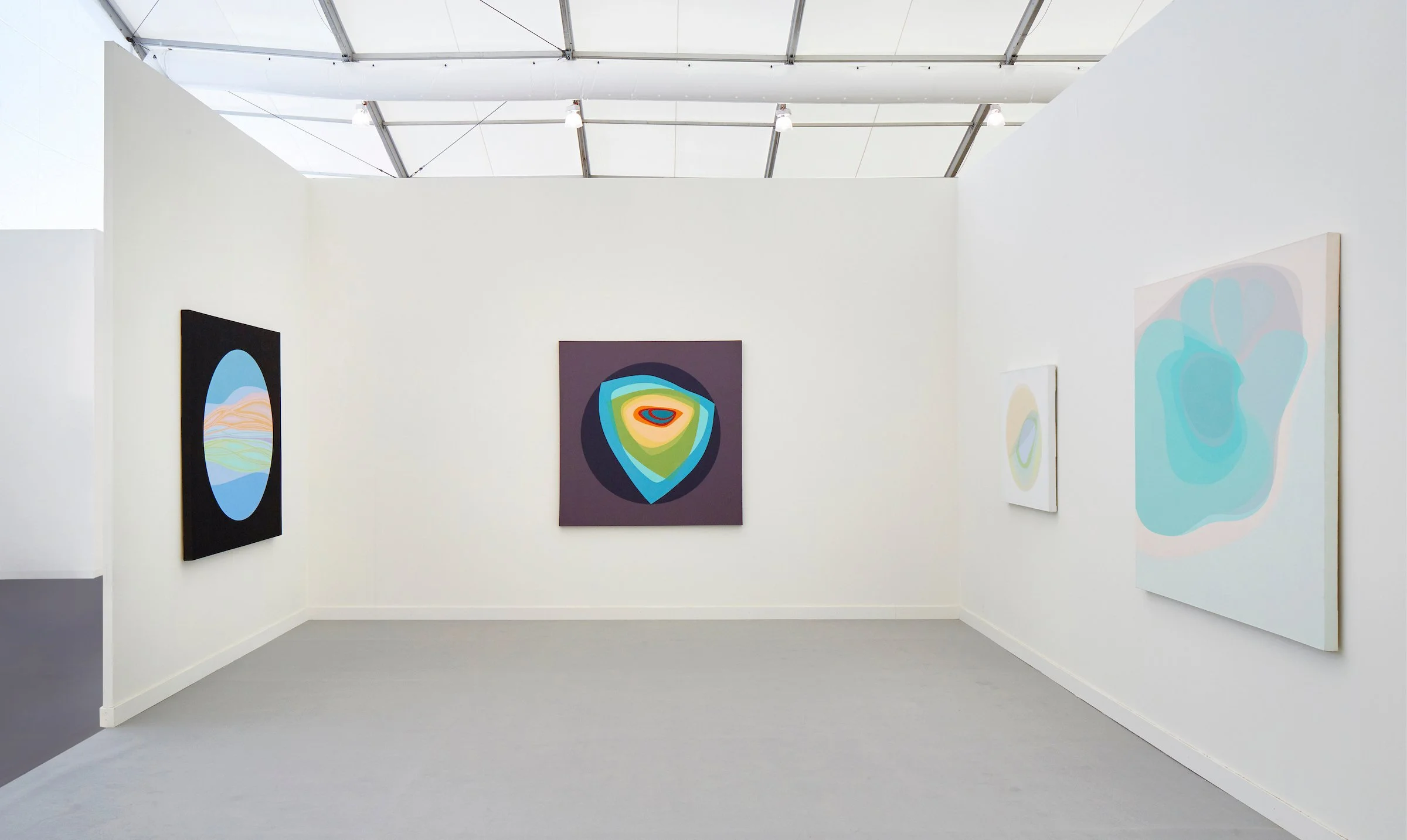 Helen Lundeberg paintings at the Frieze Art Fair