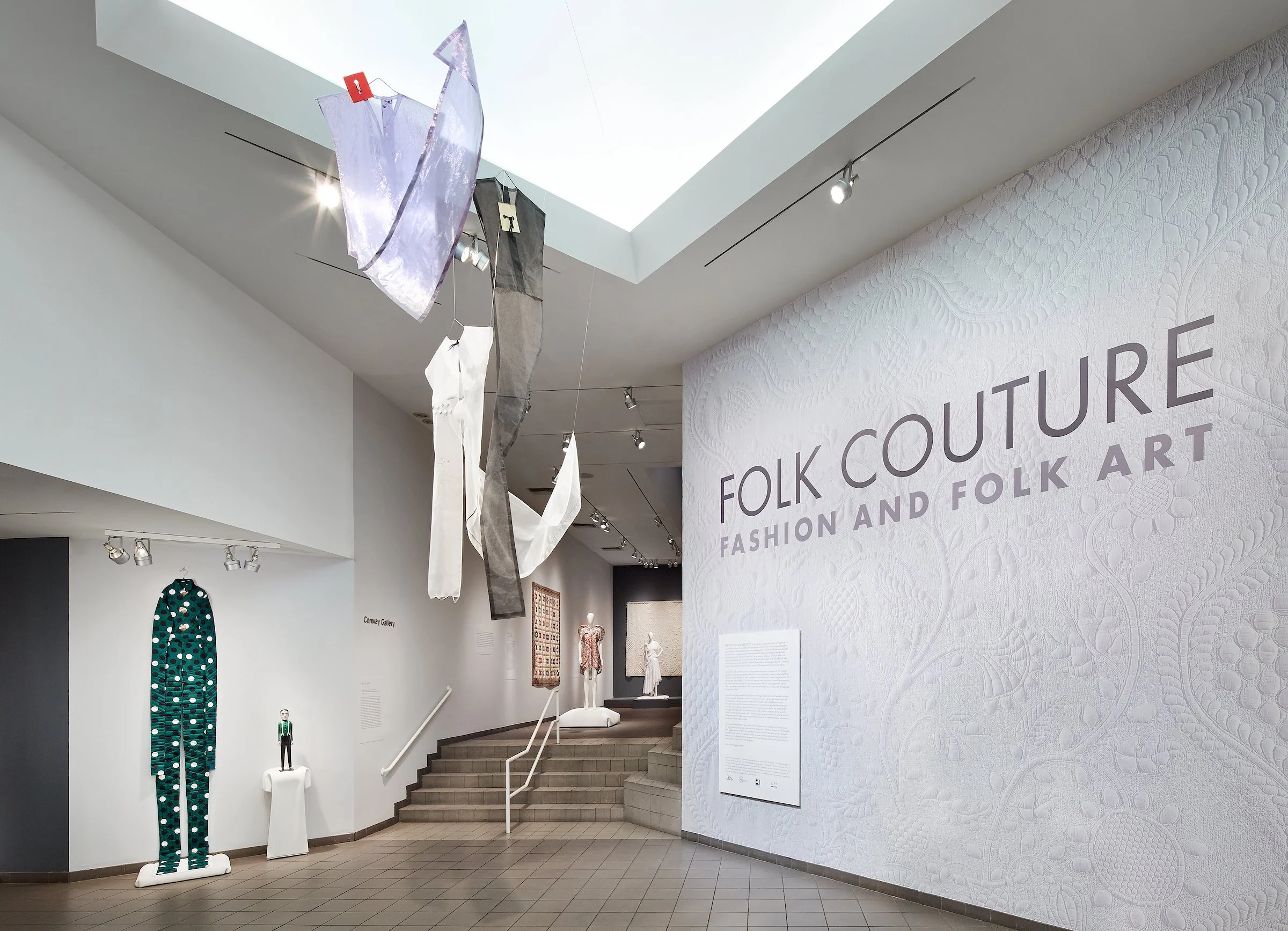 "Folk Art Couture" Installation at American Folk Art Museum