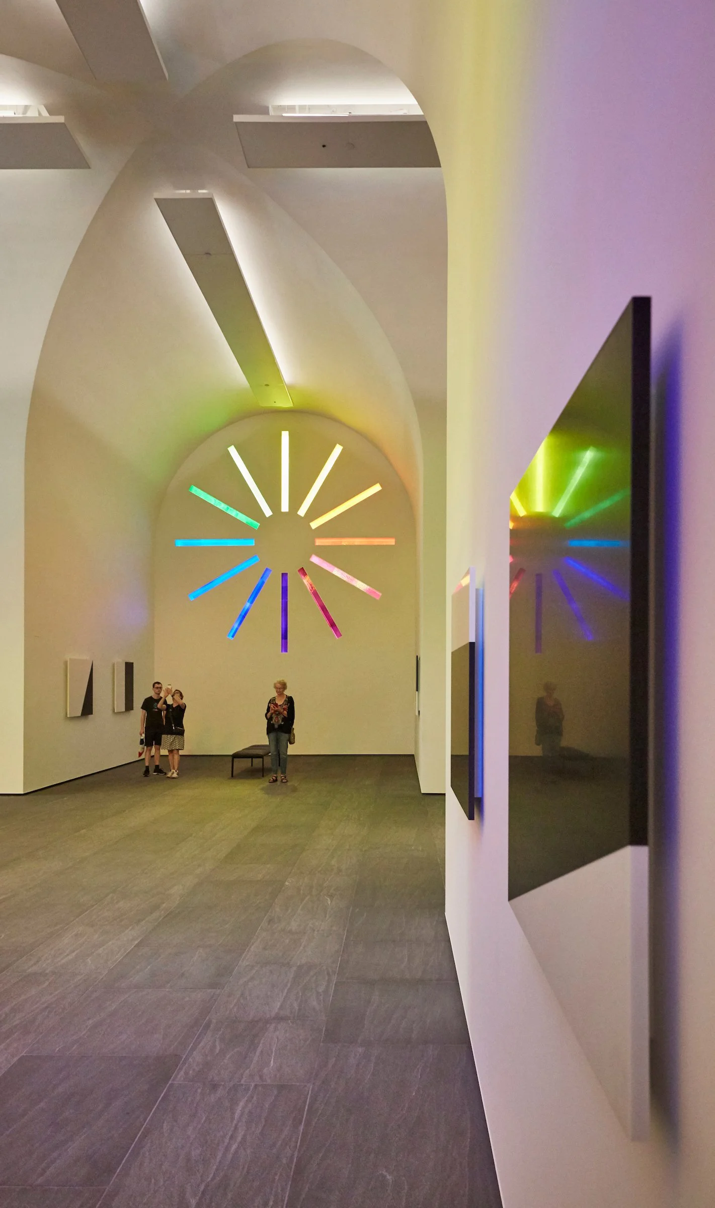 Ellsworth Kelly's "Austin" at Blanton Museum of Art Interior