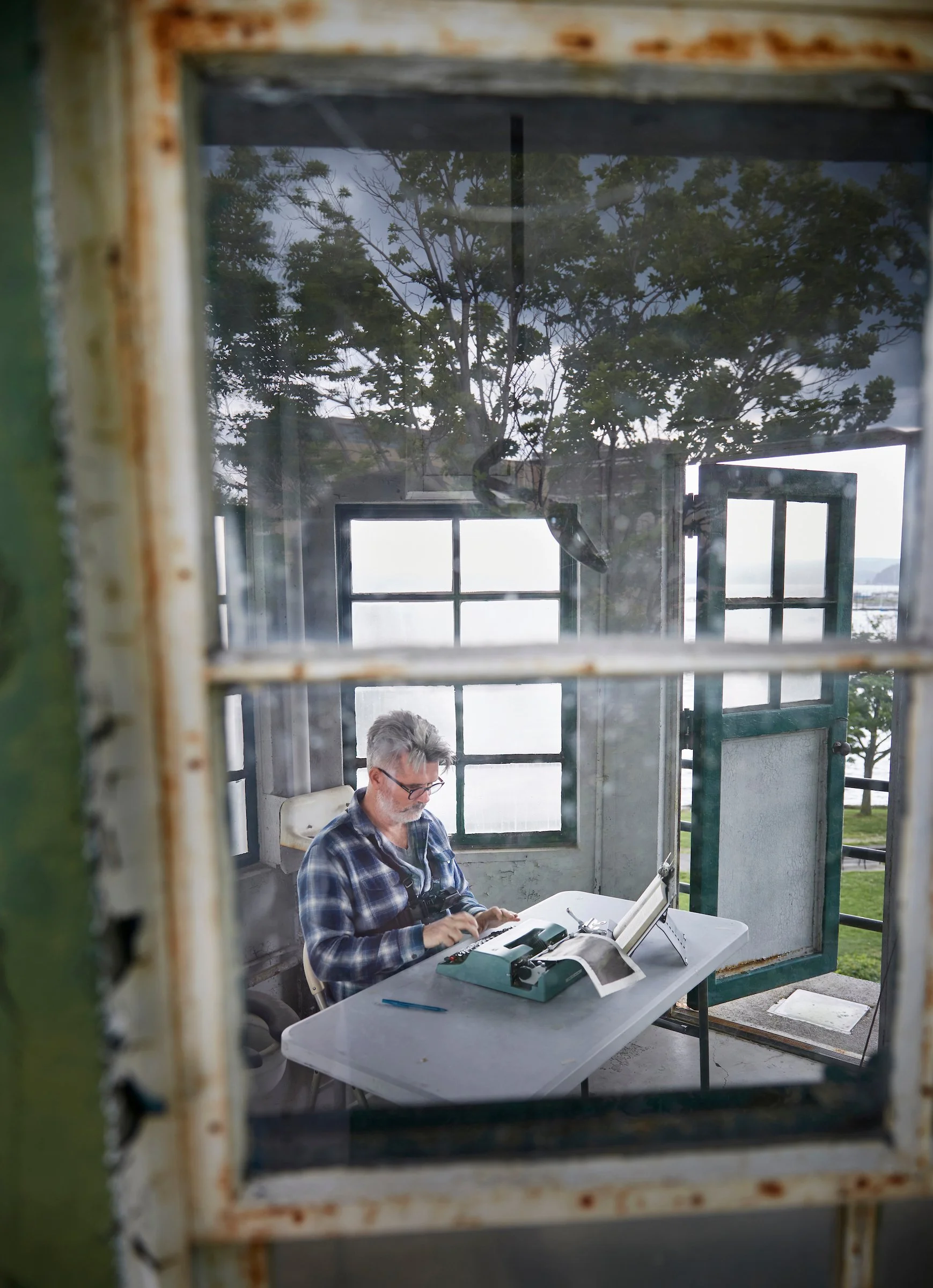 Tim Youd | Retyping John Cheever's novel Falconer, written at Sing Sing