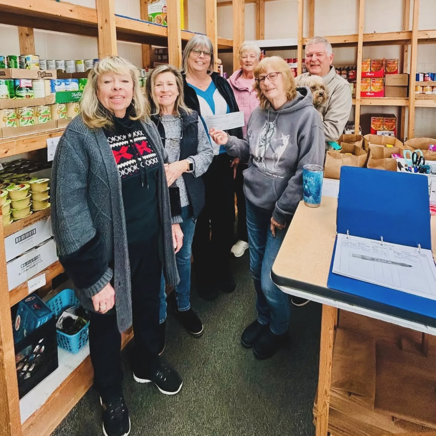 Filling our shelves and our hearts ❣️ Grateful for Daytona Beach Christian Drive in Church for your ongoing support to fight hunger in our community. Thank you to everyone who helps make this possible. #communitysupport #foodpantry
