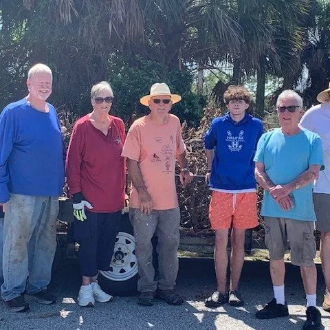 The annual Spring Clean Up of the Grace Church campus was Thursday, March 26, and a good time was had by all. Besides the folks in the photos, others came at various times to help out. Thank you volunteers!