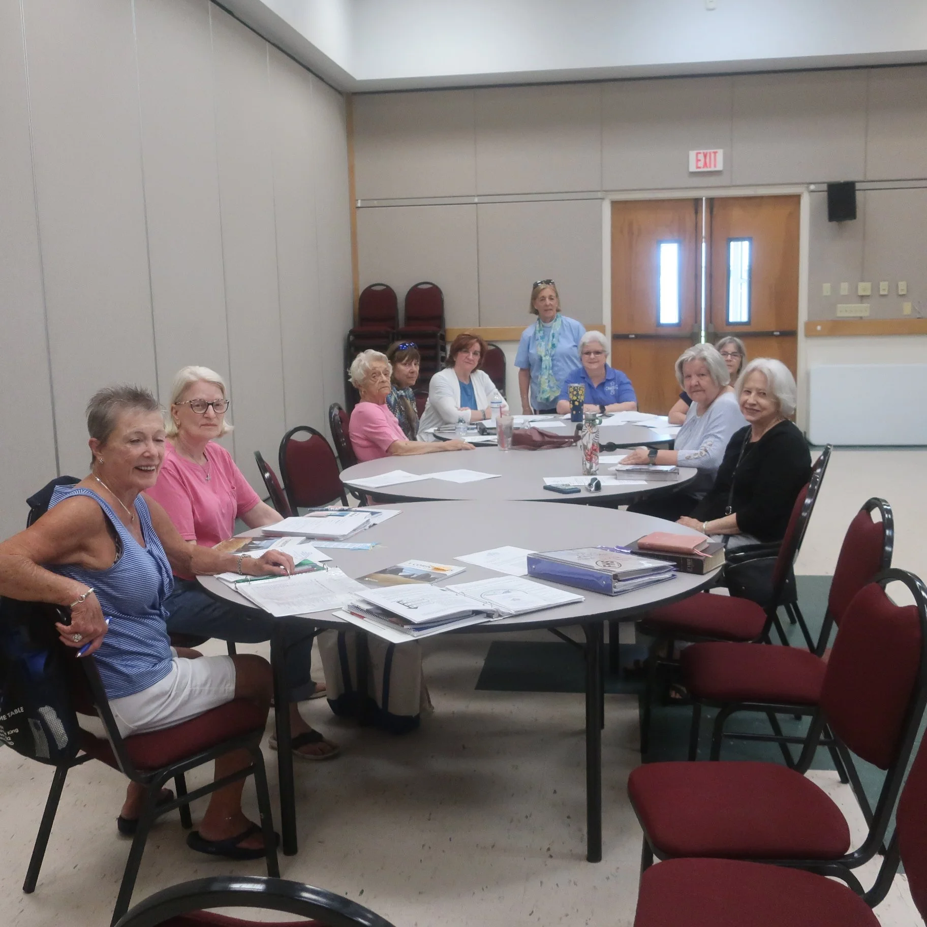 The Daughters of the King met Saturday, March 28, at Grace Church as they continue their ministry. Margaret J. Franklin founded the order of D.O.K. in 1885 as an Order, not a committee or a club. By reaffirmation of the promises made at Baptism and C