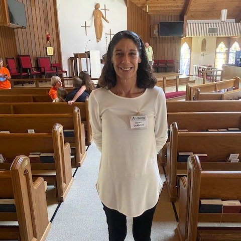 We have a new usher! Dawn DeMatos did her first service at the Grace Episcopal Church 10:30 a.m. service Sunday, May 17. Thank you for your ministry, Dawn, and we hope you will have many years of enjoyable service!