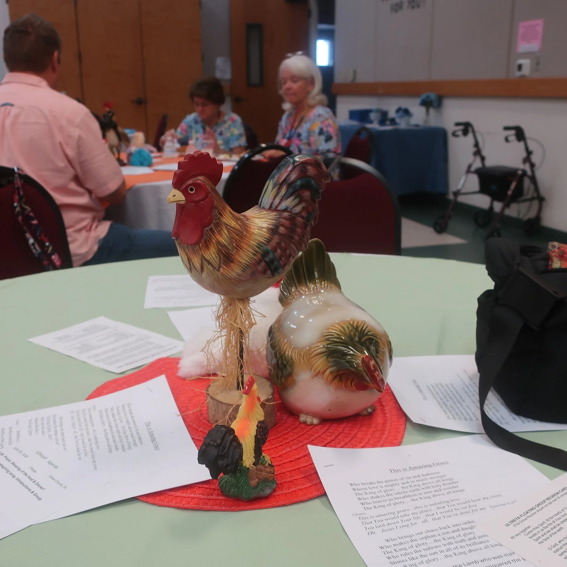 Cursillo participants moved forward with an entertaining Ultreya on Friday, June 26, in Goddard Hall. With musicians providing uplifting songs, the sharing of food and fellowship, and a closer walk with God.