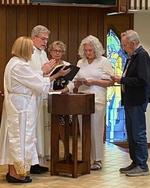 With the assurance it is never too late, Grace Episcopal Church celebrated the Baptism of Karen Campbell on Wednesday, Aug. 5, 2026.