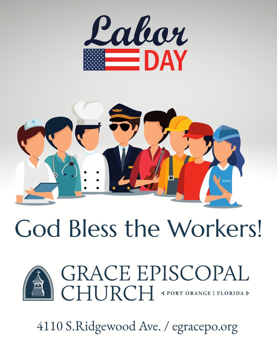 #portorangechurch #daytonaareachurch #episcopalchurch #gracechurch