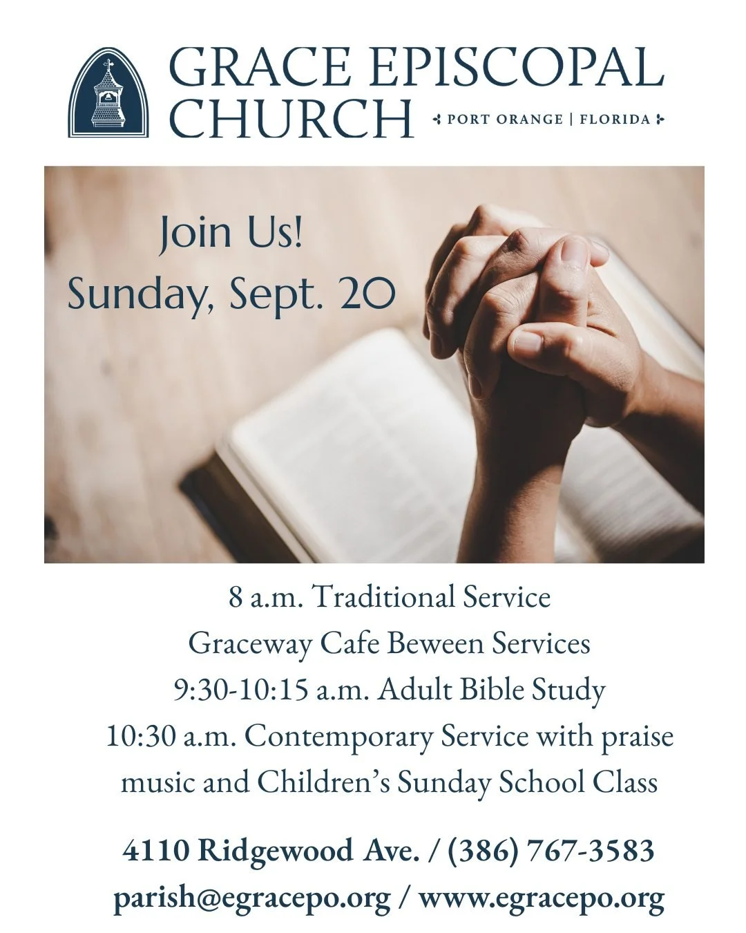 #portorangechurch #daytonaareachurch #gracechurch #episcopalchurch