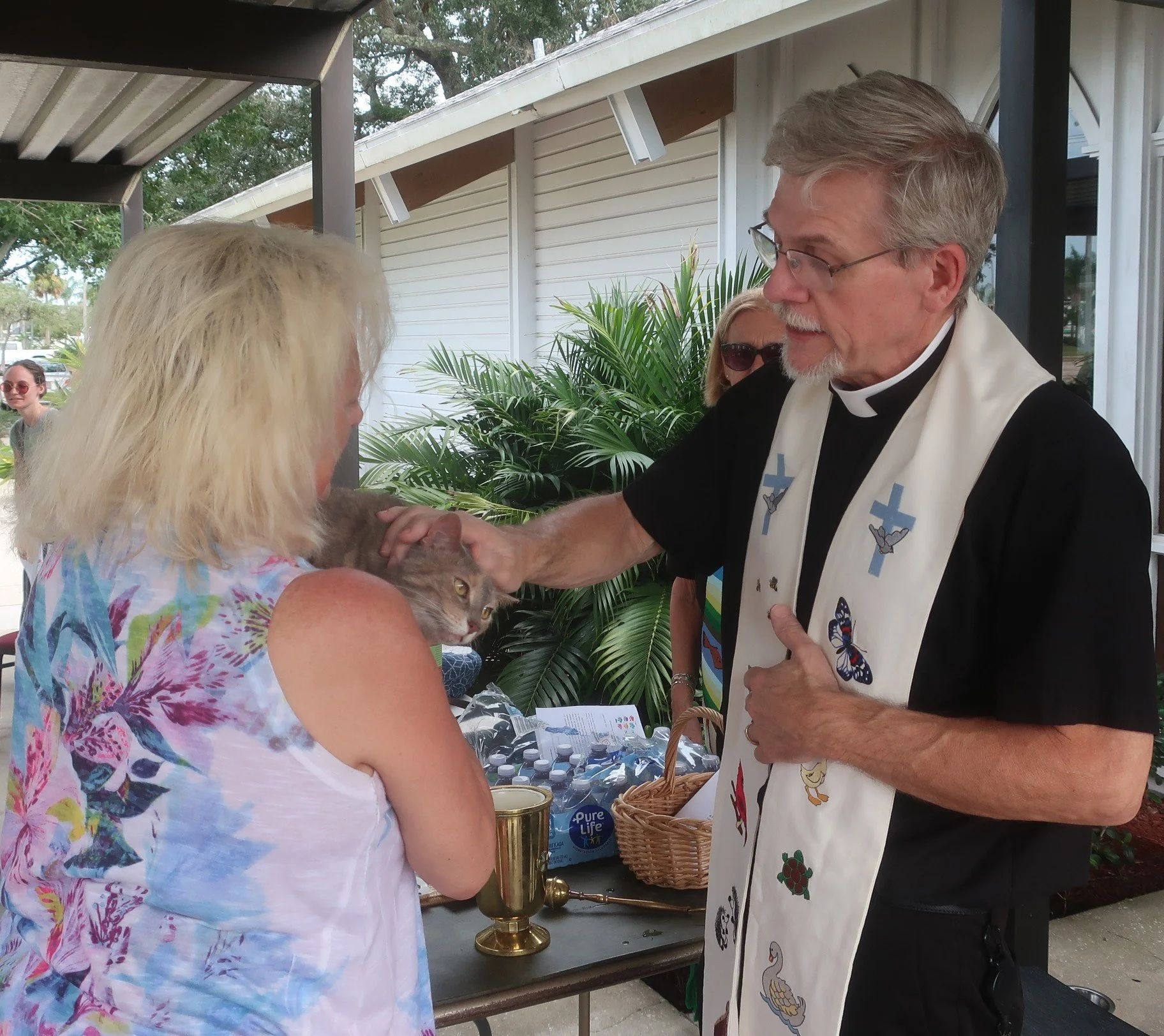 Beloved pets, large and small received their special blessing from Fr. Gary yesterday in honor of the Feast of St. Francis, patron saint of animals.