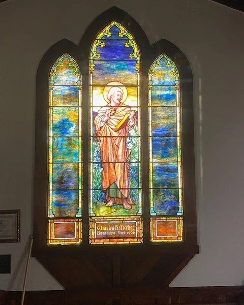 It's Feast Week for St. Luke and a great time to check out the Tiffany stained glass window in the Historic Chapel at Grace Episcopal Church where there also will be a Prayers &amp; Praise service at 6 p.m. Wednesday, Oct. 21.

#portorangechurch #day