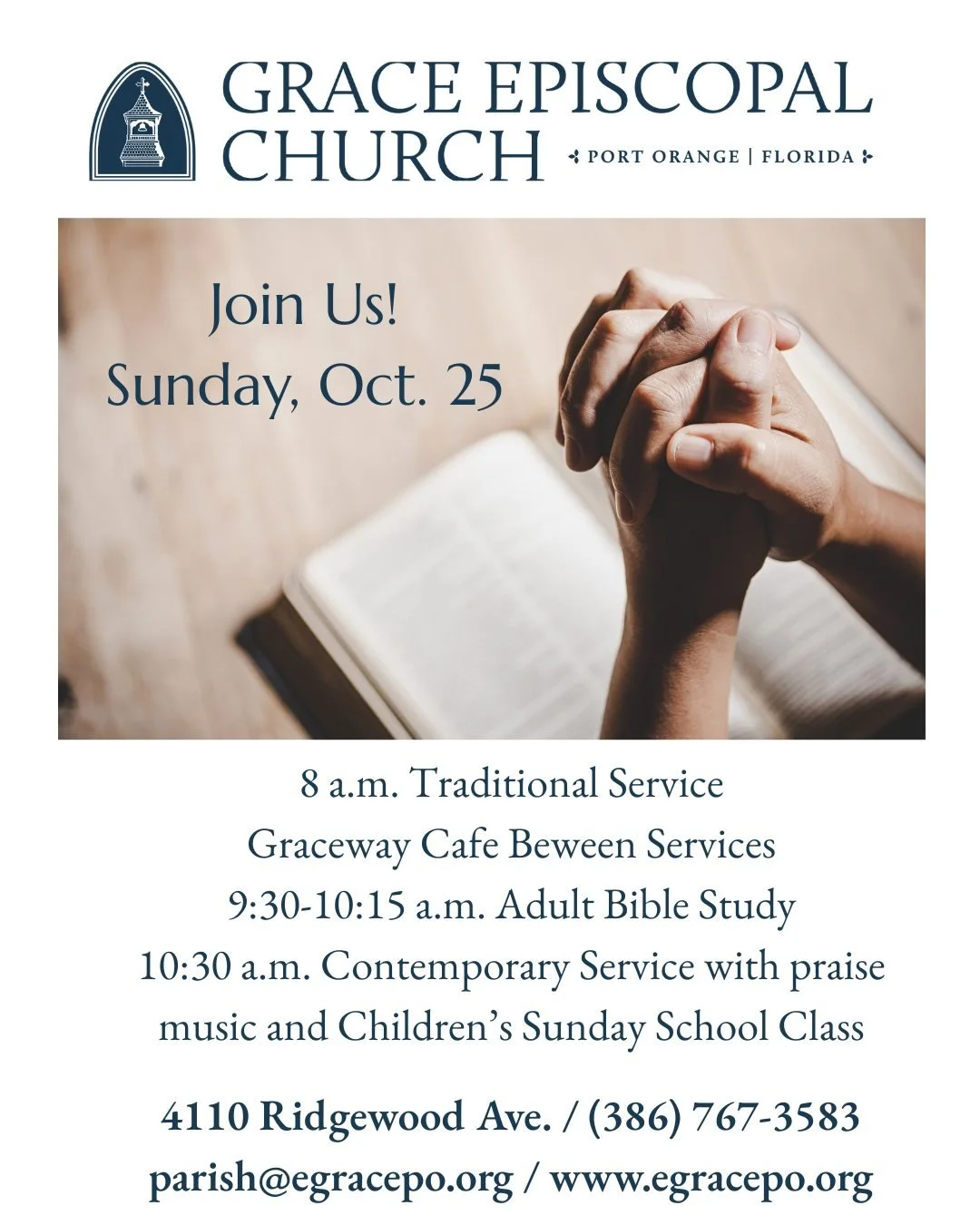 If you need a guide, He will light your way!

#portorangechurch #daytonaareachurch #gracechurch #episcopalchurch