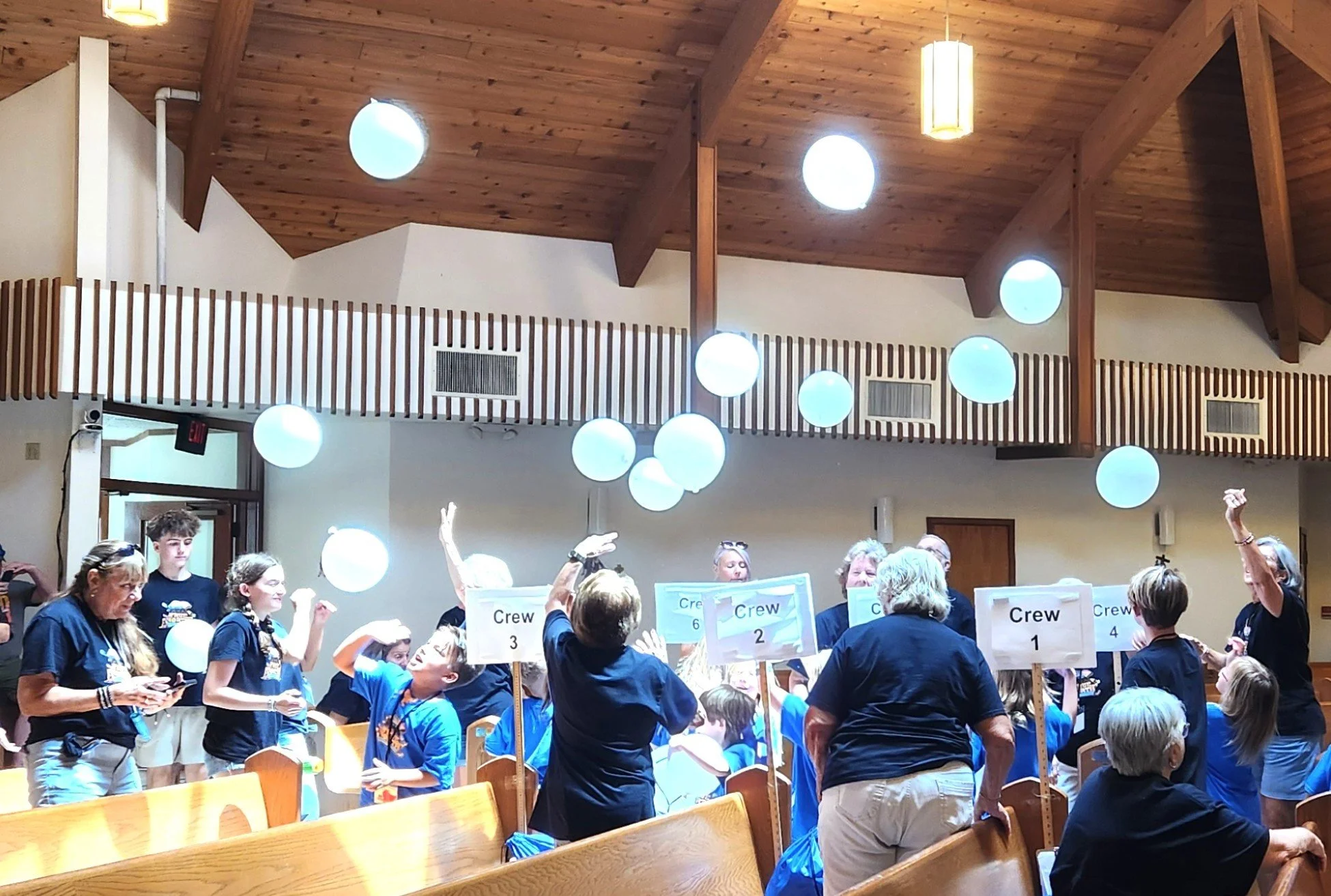 Children participating in Sunday School activities at Grace Episcopal Church
