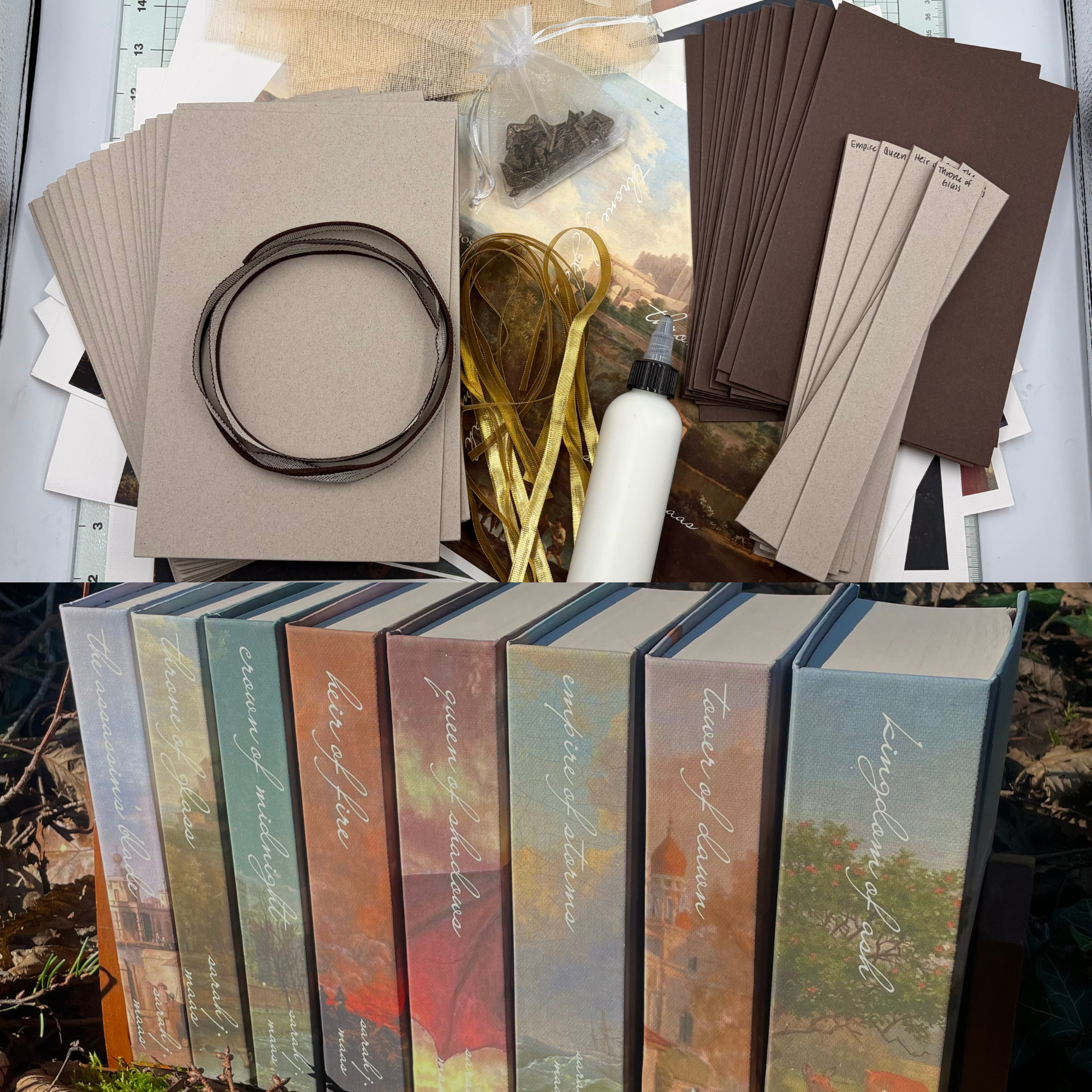 DIY Bookbinding Kit - Throne of Glass - Damaris Edition