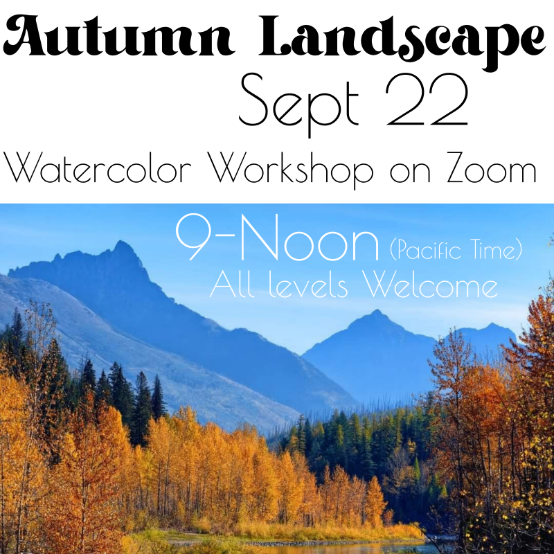 Autumn Landscape - Watercolor Workshop