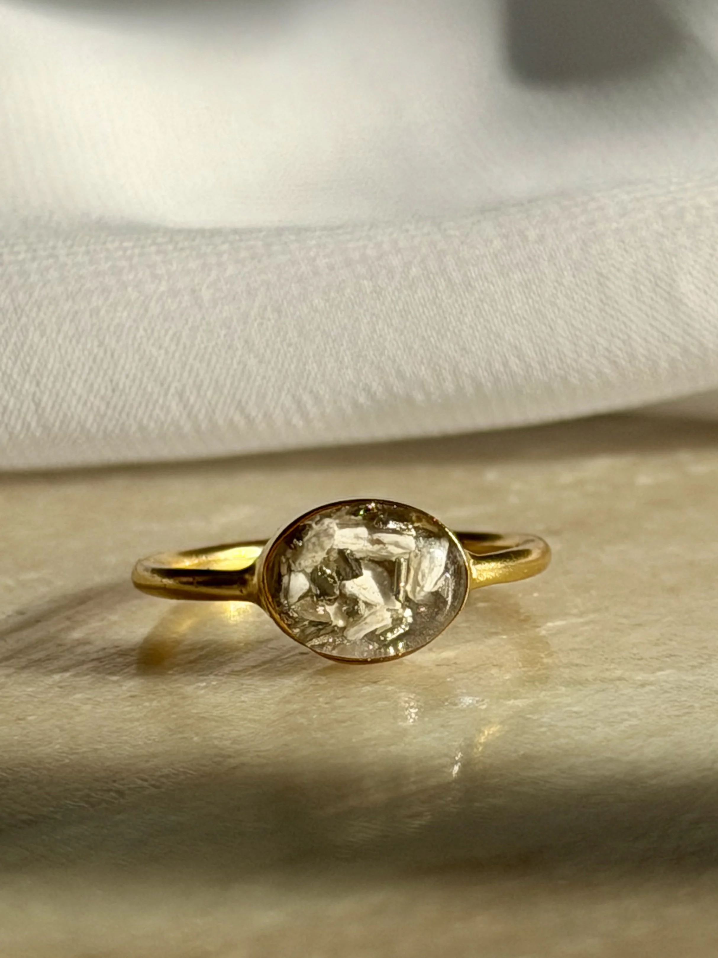 cremation ring keepsake ring memorial jewelry ashes